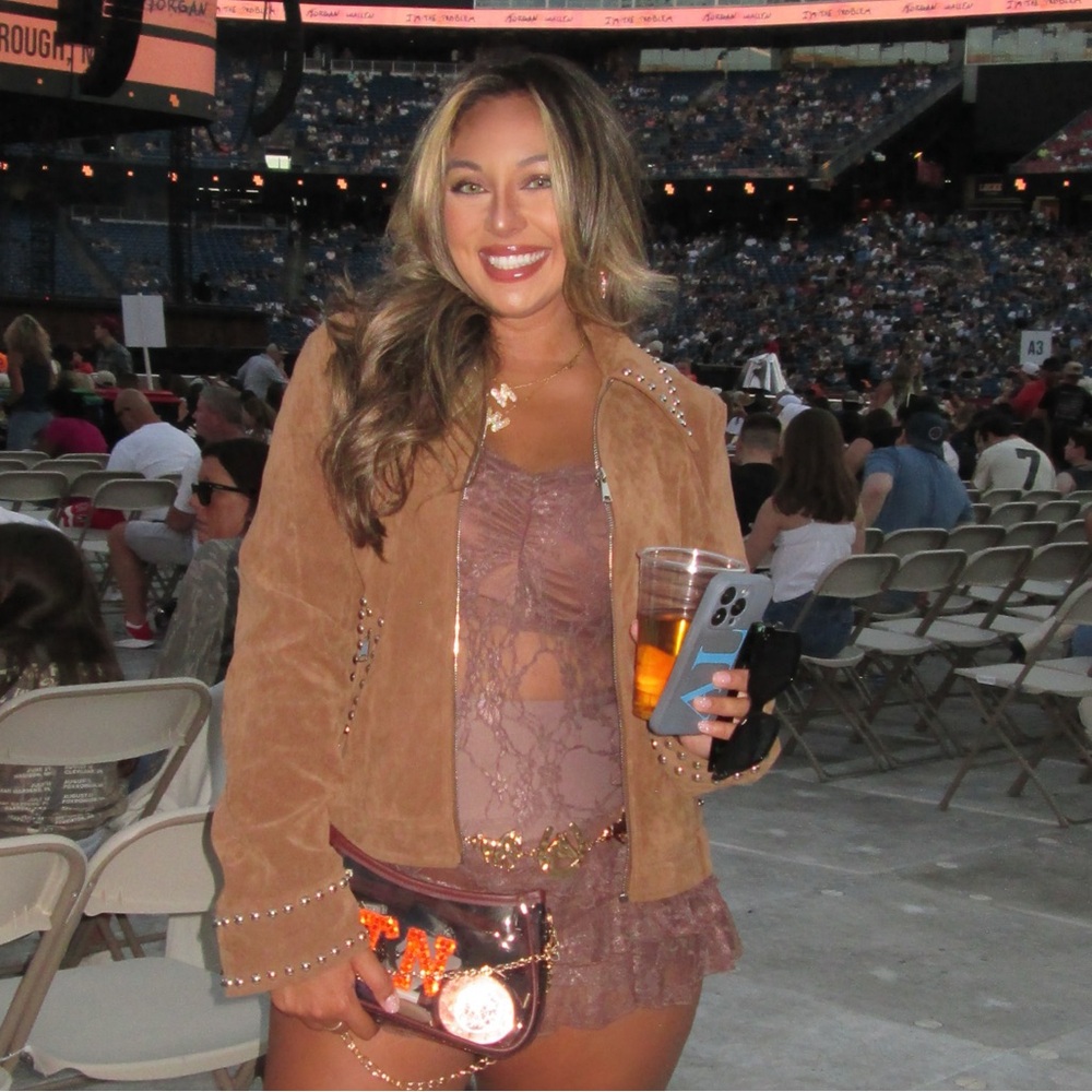Morgan Wallen “I’m the Problem” Genuine Suede Jacket - Picture 2 of 3